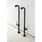 Aqua Vintage AE810S5DKL Freestanding Tub Supply Line, Oil Rubbed Bronze AE810S5DKL - alternate 2